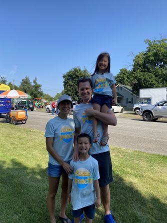 Dr. Brent and family